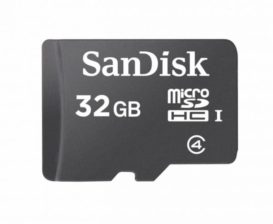 Imagine Card de memorie microSDHC 32GB clasa 4, Sandisk